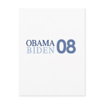 Obama Biden '08 Postcard