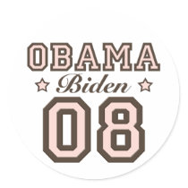 Obama Biden 08 Sticker
