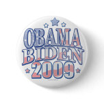 Obama Biden '09 Graphic Gear Pins