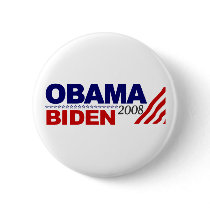 Obama Biden 2008 Pinback Button