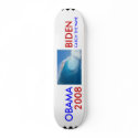 OBAMA BIDEN 2008 skateboards