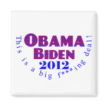 Obama Biden 2012 BFD Magnet