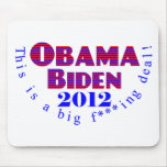 Obama Biden 2012 BFD Mousepad