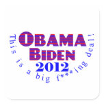 Obama Biden 2012 BFD Sticker
