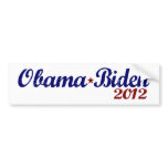Obama Biden 2012 bumper stickers