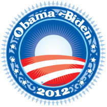 Obama Biden 2012 Circle Photo Sculpture