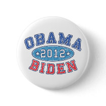 Obama & Biden 2012 Collegiate Election Button