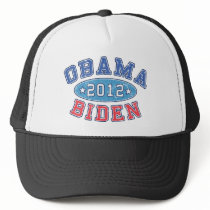 Obama & Biden 2012 Collegiate Election Trucker Hat