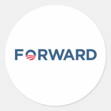Obama Biden 2012 Forward (Dark Blue ) Stickers