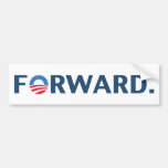 Obama / Biden 2012 Forward Slogan (Dark Blue) Bumper Sticker