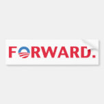 Obama / Biden 2012 Forward Slogan (Red) Bumper Stickers