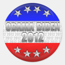 Obama Biden 2012 Obama Stickers for fans