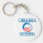 Obama Biden 2012 Pride Button Vintage.png Key Chains