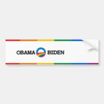 Obama Biden 2012 Pride Sticker Bumper Stickers