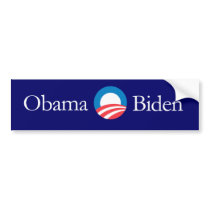 Obama Biden bumpersticker Bumper Stickers