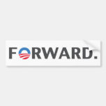 Obama / Biden Forward Slogan (Grey) Bumper Stickers