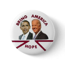 Obama / Biden Hope Button