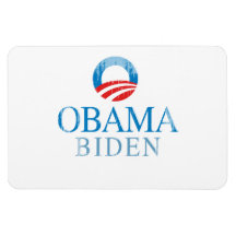 Obama BIden O blue Vintage.png Vinyl Magnet