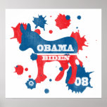 Obama Biden Paint Poster posters
