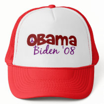 Obama Biden Peace Mesh Hat