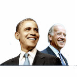 Obama Biden photo sculptures