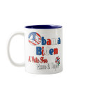 Obama Biden Vote for Peace and Love mugs