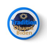 Obama Biden YARMULKE Button