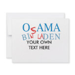 Obama Bin Biden Custom Invite