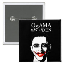 OBAMA BIN BIDEN PINBACK BUTTONS
