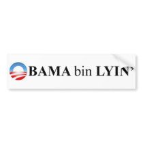 Obama bin lyin bumper stickers