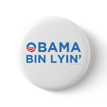 Obama bin Lyin' Pinback Buttons