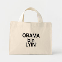 Obama bin Lyin' Canvas Bag