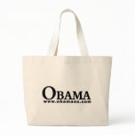 OBAMA Black/White Series Tote Bags
