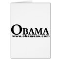 OBAMA Black/White Series cards