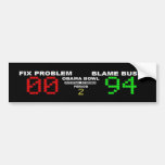 Obama Bowl Bumper Sticker