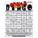Obama Bullcrap Bingo #001 & #002 flyers