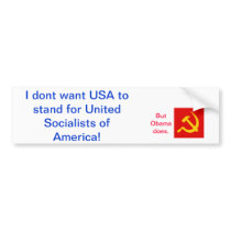 Obama Bumper Sticker