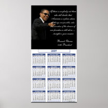 OBAMA CALENDAR POSTER - Customised