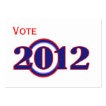 Obama Campaign 2012 Calendar Card Business Card