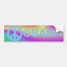 OBAMA CAMPAIGN BUMPER STICKER 2