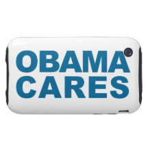 Obama Cares iPhone 3 Tough Case