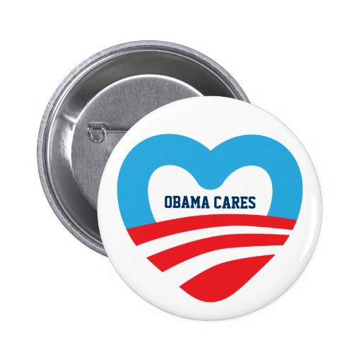 Obama Cares Pin