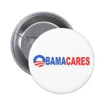 Obama Cares Pins