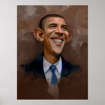 Obama Caricature Poster