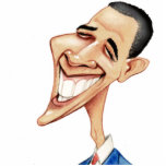 Obama Cartoon Photo Sculpture photo sculptures