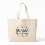 Obama Change Happens Tote Bag