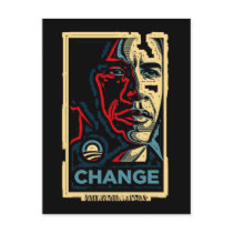 Obama Change Post Cards