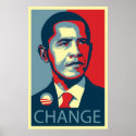 Obama Change posters