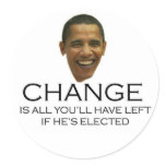 Obama Change Stickers
