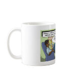 Obama checks out the Republican Debate mugs
